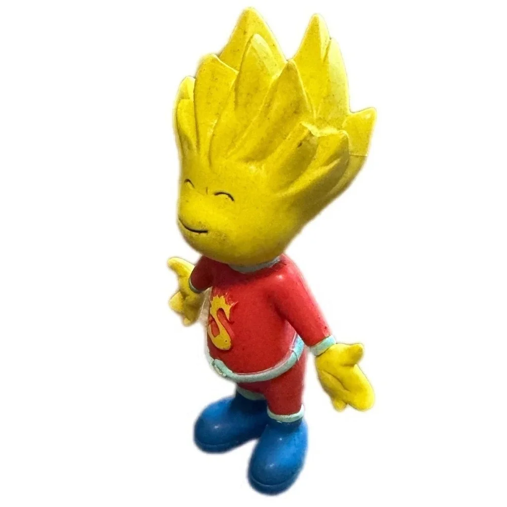 Starbright‎ World PVC Figure Starbright Man Red Yellow Blue Vintage